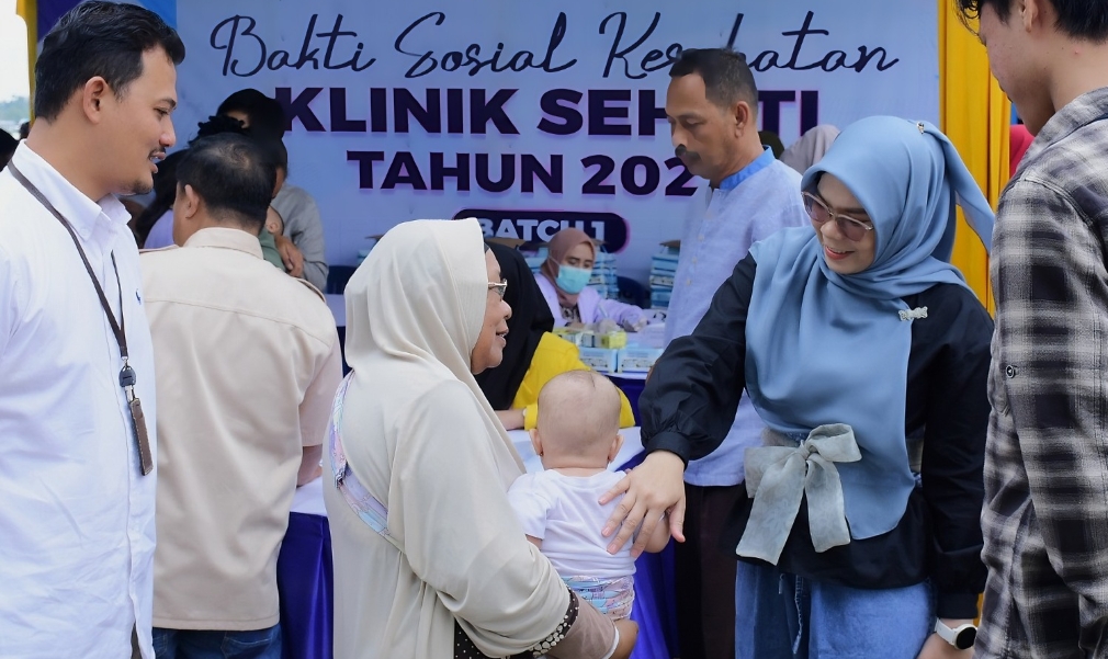 Pusri Gelar Program Pengobatan Gratis Klinik Sehati 2025