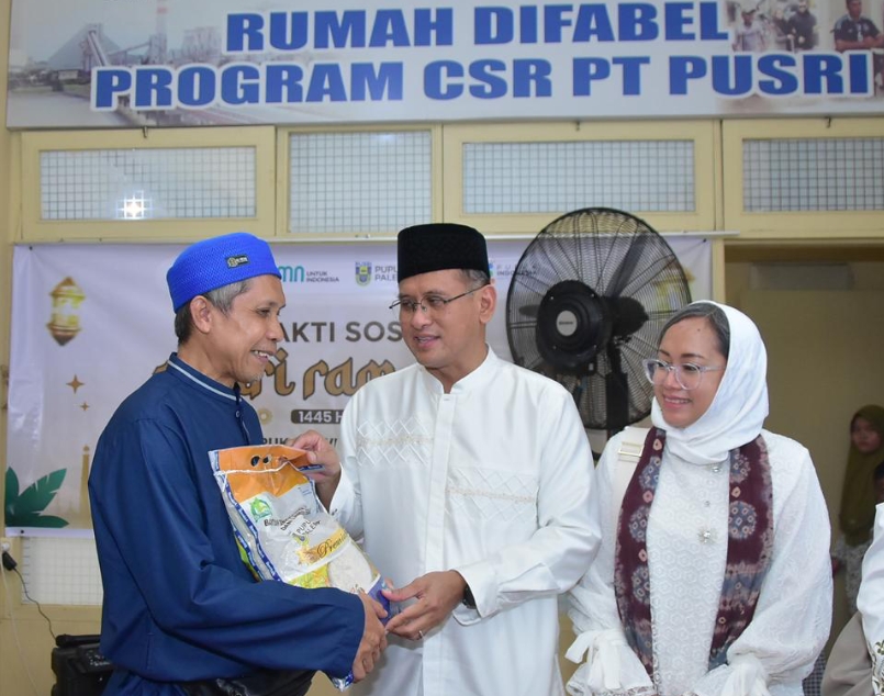 Safari Ramadhan PT Pusri Palembang, Tingkatkan Silaturahmi dan Tebar kebaikan Kepada Sesama