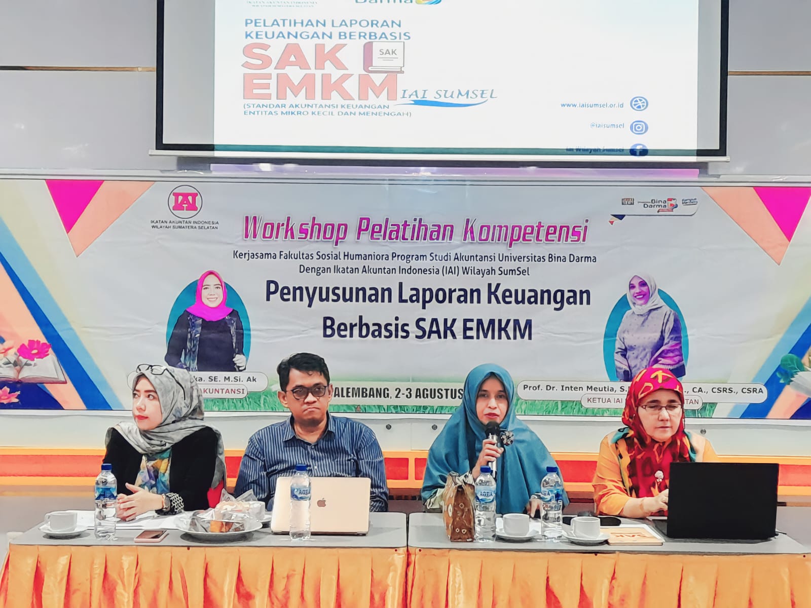 Sinergi UBD dan IAI Sumsel Gelar Workshop Pelatihan Kompetensi