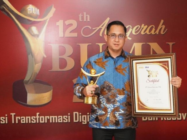 Semen Baturaja Raih Anugerah BUMN 2023 Kategori Inovasi Bisnis
