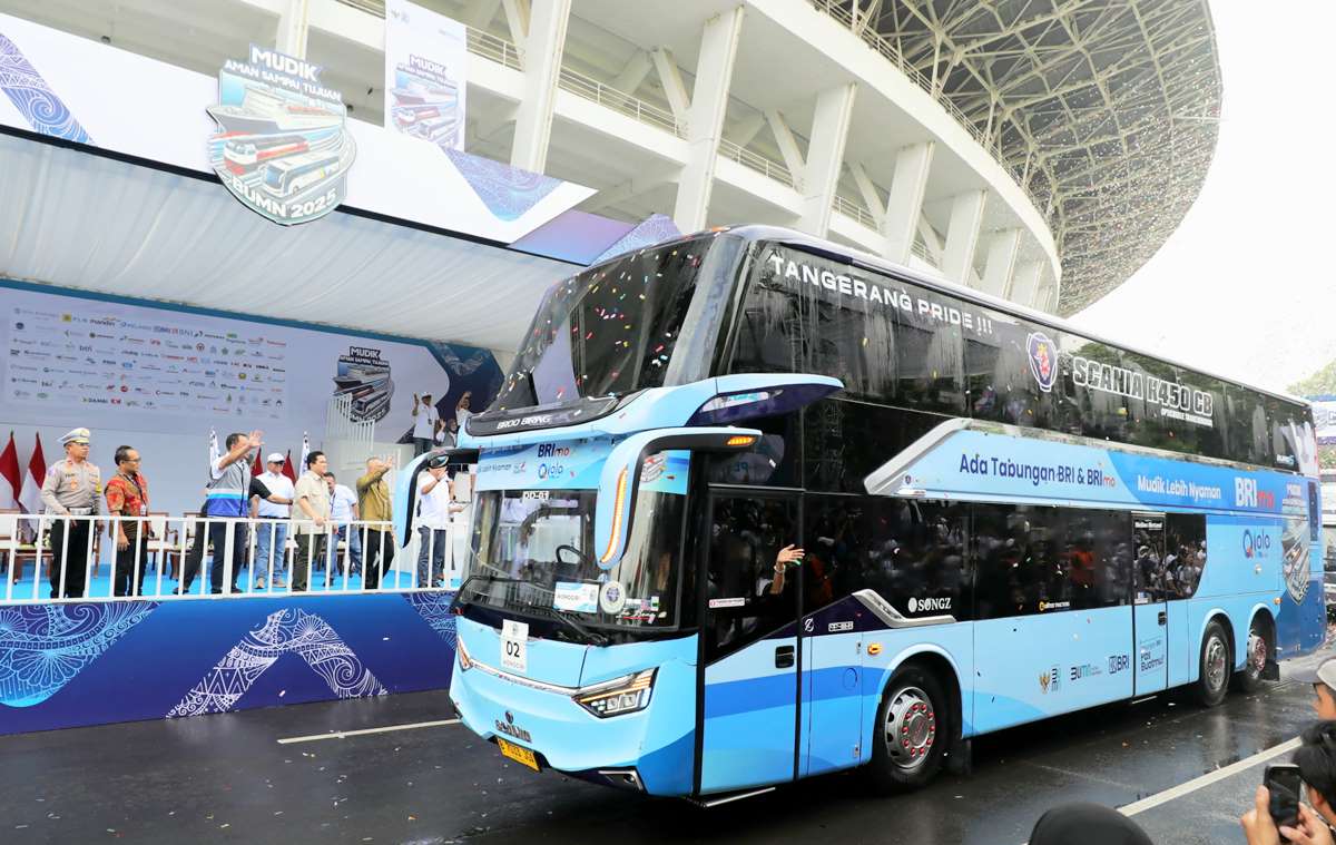 Mudik Bersama BUMN 2025, BRI Group Berangkatkan 8.482 Pemudik Secara Gratis