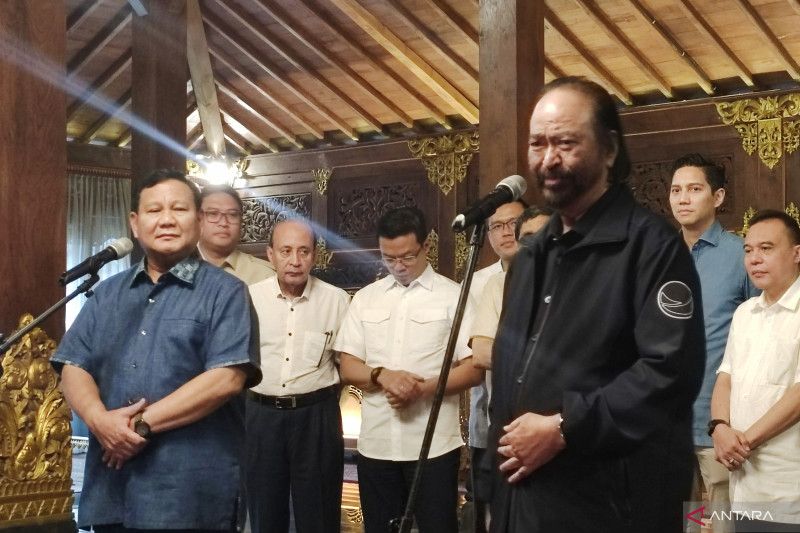 Hasil Pertemuan Politik di Hamblang, Surya Paloh dan Prabowo Sepakat Untuk Berkompetisi di Pilpres 2024 