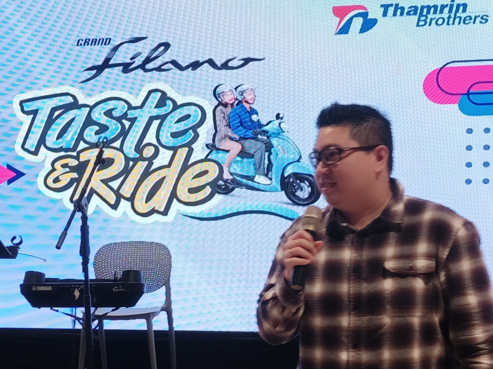 Thamrin Brother Kenalkan Yamaha Grand Filano Hybrid-Connected di Palembang