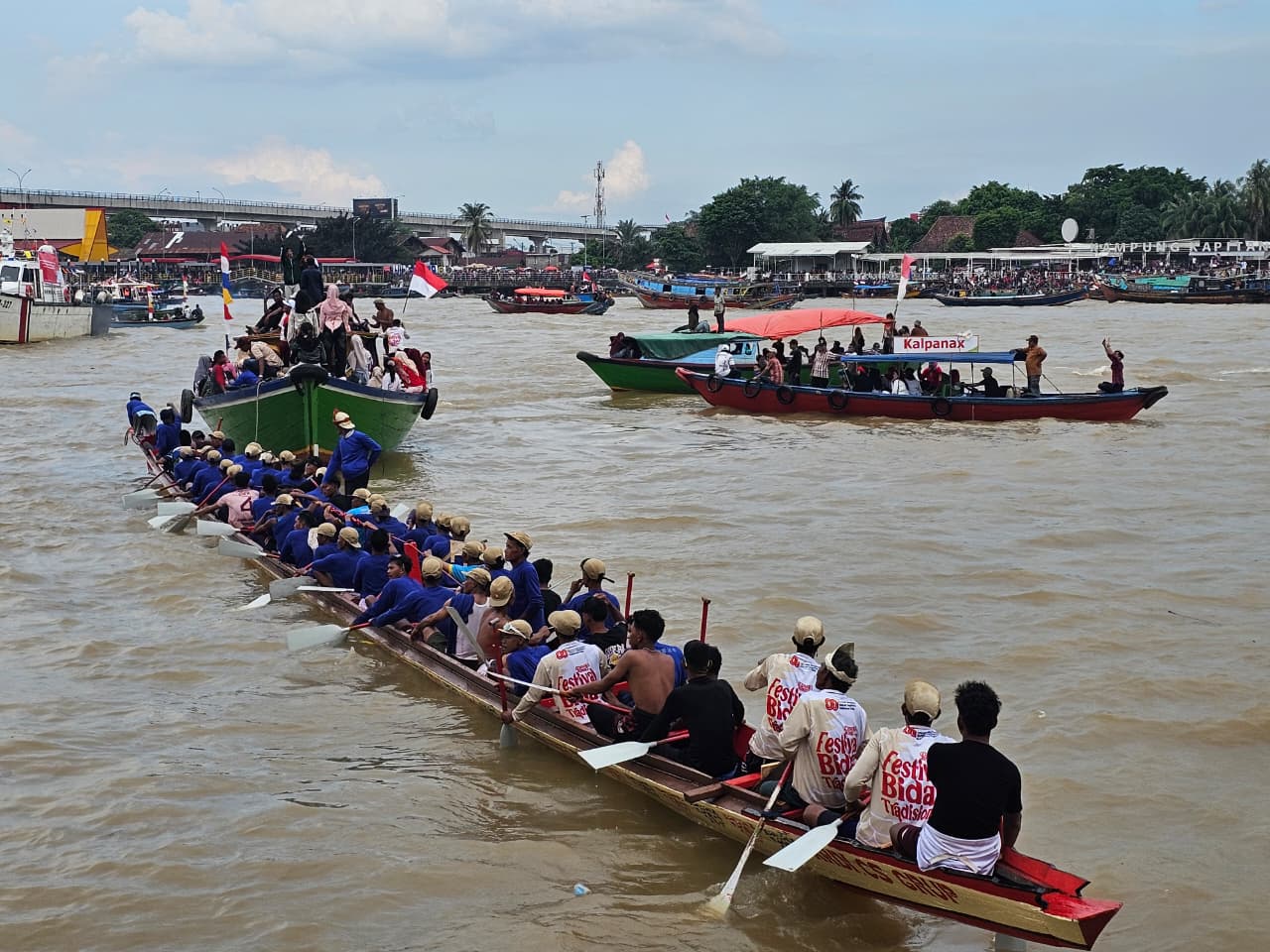 Festival Perahu Bidar, Kental dengan Tradisi Budaya Angkat Pariwisata Kota Palembang