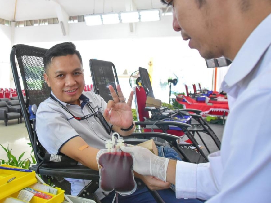 PT Pusri Palembang dan PMI Kembali Mengadakan Bakti Sosial Donor Darah