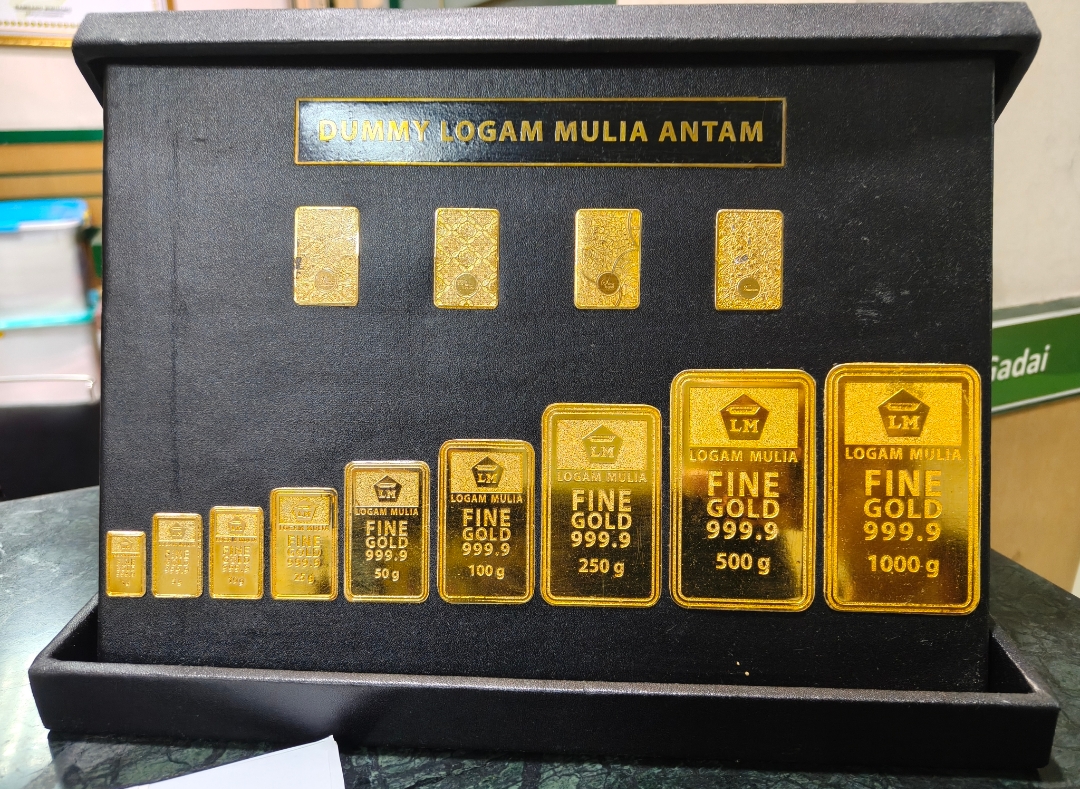 Awal Tahun 2026, Harga Emas Antam Hari Ini Anjlok Rp 16 Ribu, Logam Mulia 0,5 Gram Turun Jadi Rp 1,29 Juta