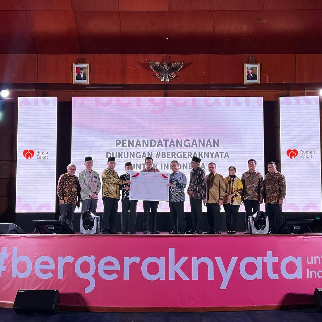 Rumah Zakat Luncurkan Gerakan #BergerakNyata,  Targetkan 20% Penerima Manfaat Keluar dari Garis Kemiskinan