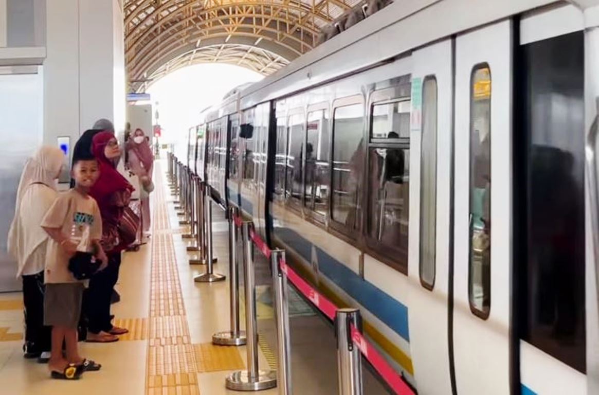 Turut Semarakkan HUT ke-80 RI, LRT Sumsel Angkut 58.106 Penumpang Selama Libur Kemerdekaan