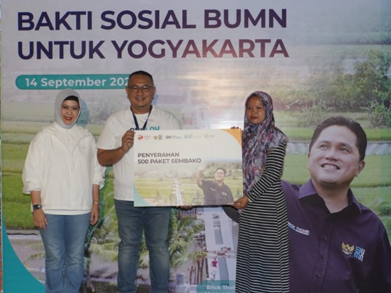 BSI dan Program Bakti Sosial BUMN Dukung Usaha Masyarakat Pedesaan di Yogyakarta