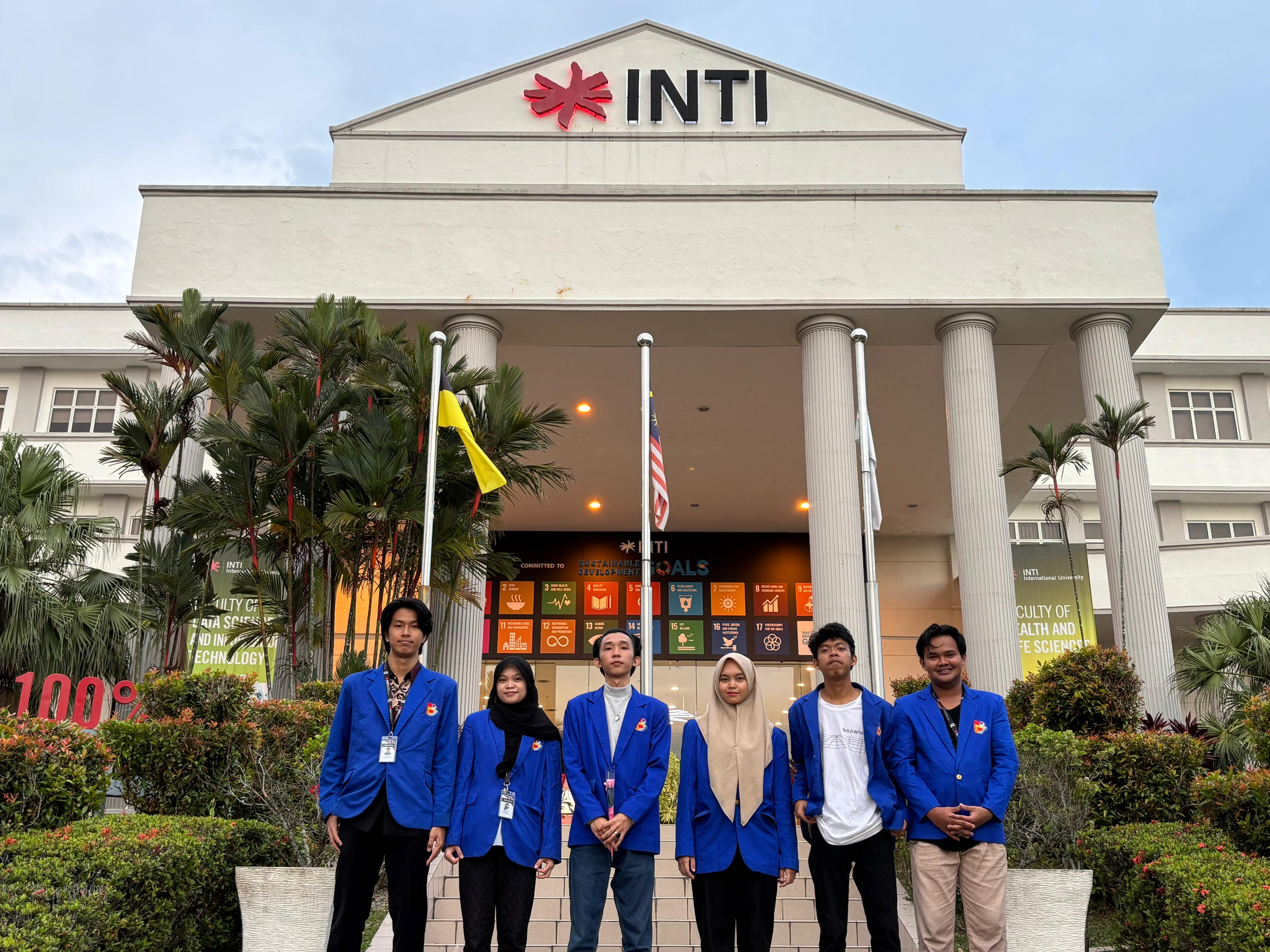 Mahasiswa Teknik Informatika UBD Sukses Ikuti International Student Mobility di INTI Malaysia