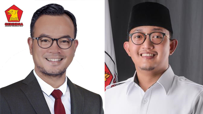 Prima Salam-Hari Apriyansyah Jabat Ketua dan Sekretaris DPC Gerindra Palembang 