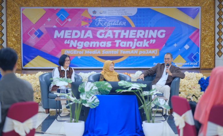 Kanwil DJP Sumsel Babel Perkuat Sinergi Bersama Insan Pers di Media Gathering “Ngemas Tanjak