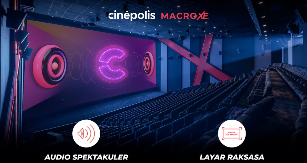 Nonton Bioskop Lebih Hidup dan Nyata, Kini Cinepolis Macro XE Hadir di Palembang, Ini Lokasinya