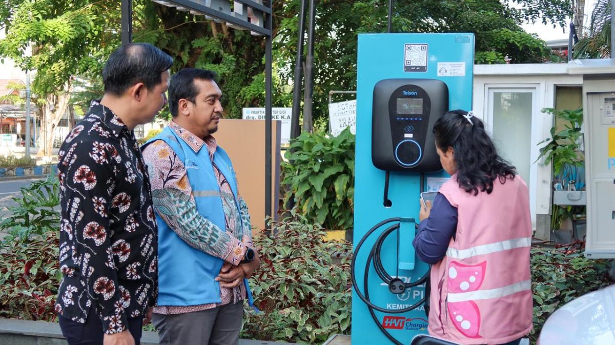 Pertama di Bengkulu! PLN Resmikan SPKLU Kemitraan, Dukung Kenyamanan Mudik Ramadhan dan Idul Fitri 