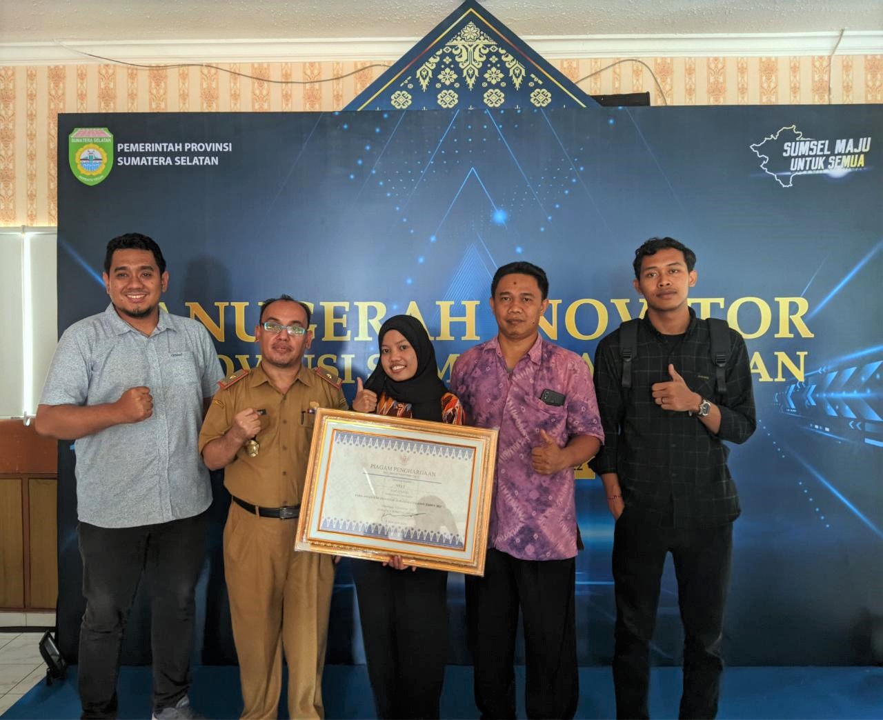 UBD Semakin Berkibar Kembali  Raih Penghargaan Mahasiswa  Inovator Sumsel 2022