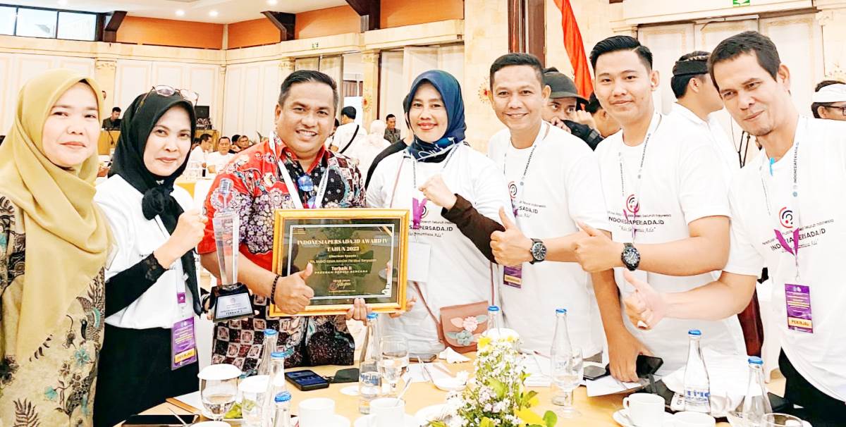 Diskominfo Muba Kembali Harumkan Daerah, Kali Ini Sabet Penghargaan Anugerah Indonesia Persada.id