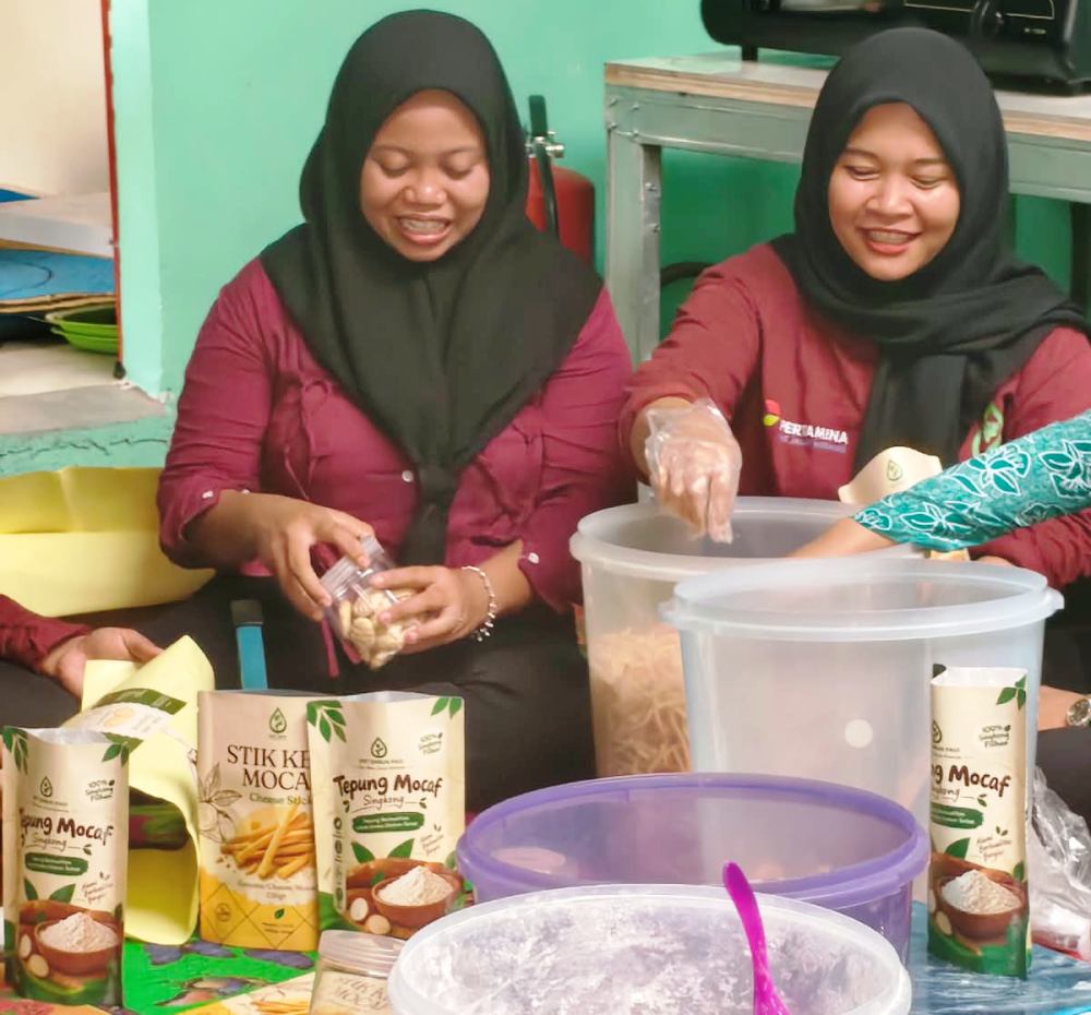 Kolaborasi Pertamina PHE Jambi Merang-KWT Embun Pagi, Singkong Kini Naik Kasta dan Menjelma jadi Makanan Mewah