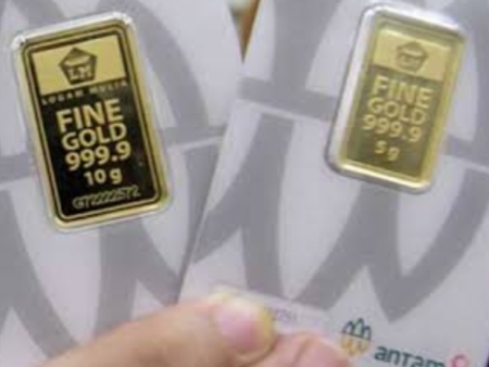 Akhir Pekan Harga Emas Antam Positif, Kini Menjadi Rp 1,047 Juta per Gram