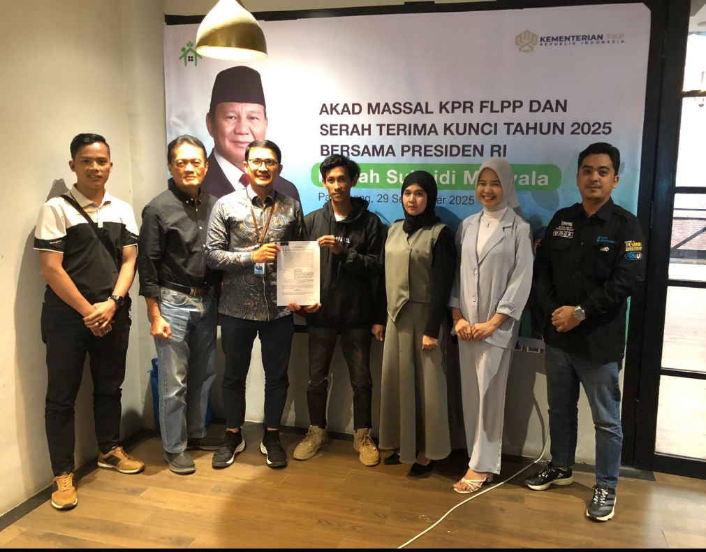 Bank Sumsel Babel Dukung Percepatan Program 3 Juta Rumah, Salurkan 269 KPR FLPP Senilai Rp43 Miliar