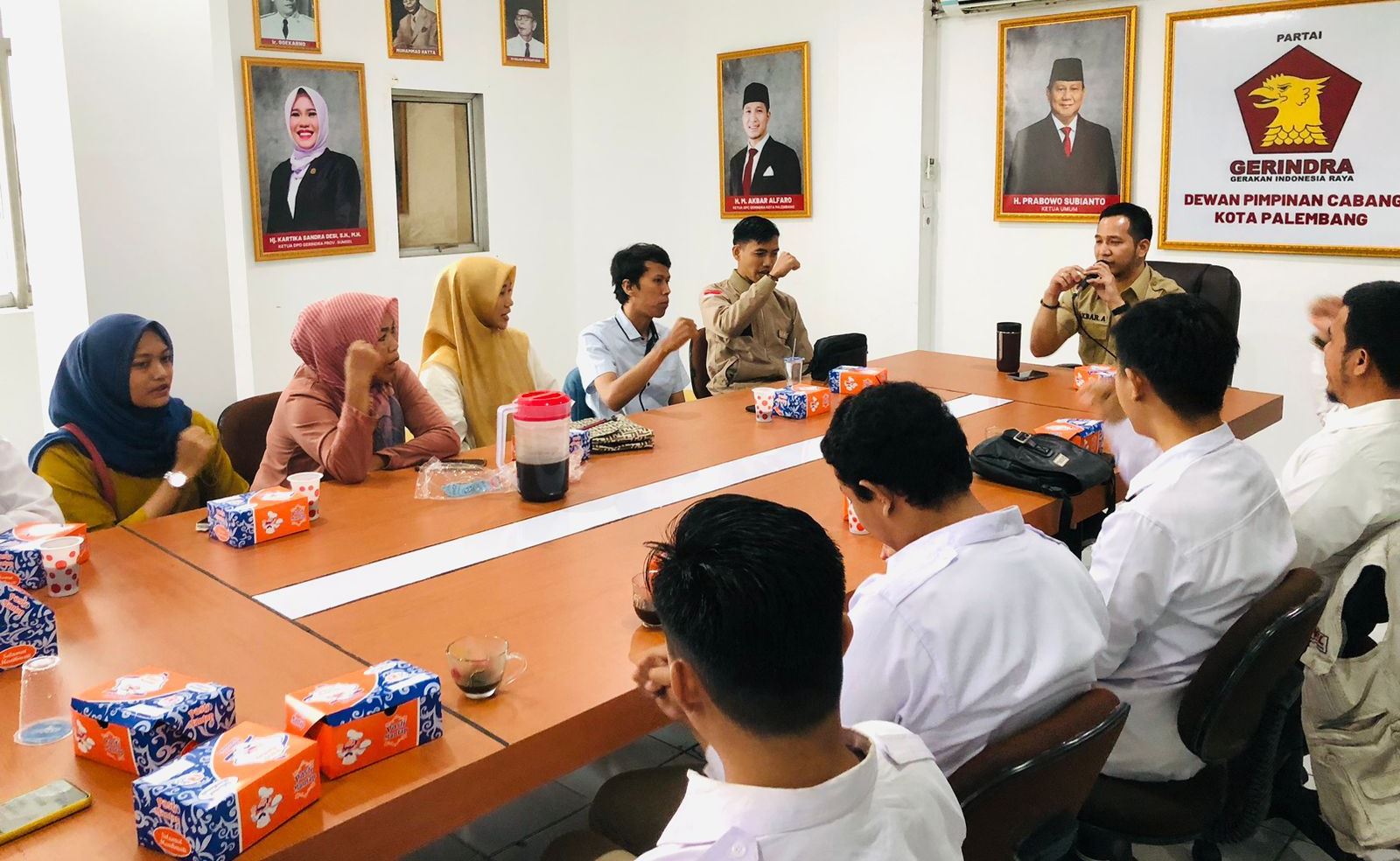 DPC Gerindra Palembang Gelar Pelatihan Pembuatan Konten Medsos Edukatif, Persiapan Cyber War 2024