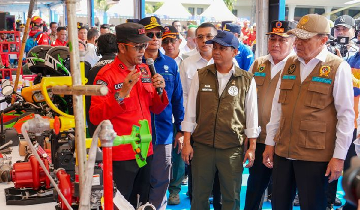 Apel Siaga, Menko Polkam Minta Pengusaha Bantu Atasi Karhutla di Sumsel