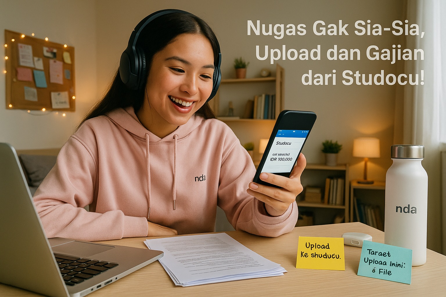 Mau Dapat Cuan tanpa Modal? Selesaikan Tugas di Website Studocu, Auto Langsung Gajian ke Dompet Digital