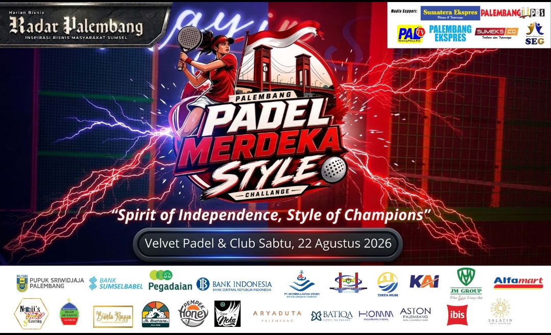 28 Tim Ramaikan Padel Merdeka Style, Ini Daftar Peserta Bertanding Sabtu 22 Agustus