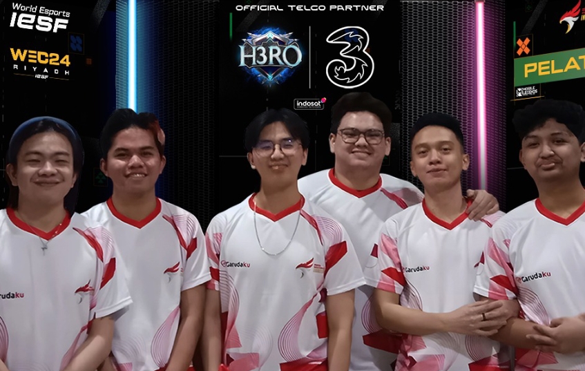 Juara Tri H3RO Esports 5.0 Mewakili Indonesia di World Esports Championship pada November 2024 