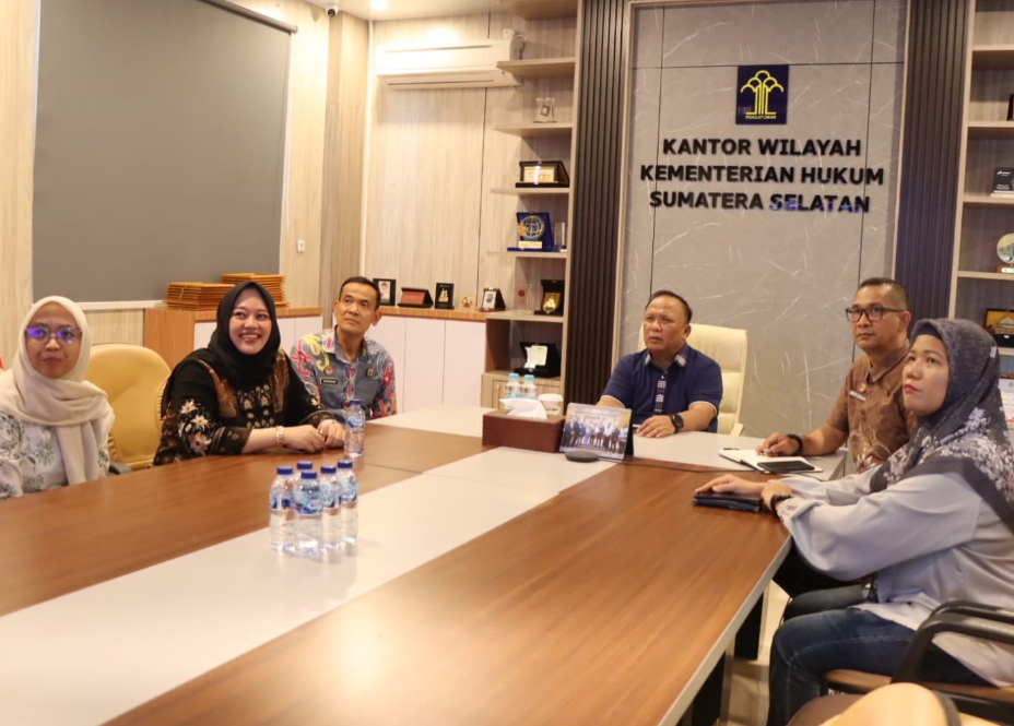 Kemenkum Sumsel Dukung Transformasi Digital Layanan Hukum Lebih Mudah, Cepat dan Terintegrasi