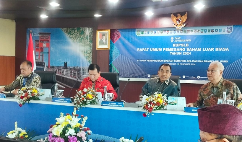 RUPS LB Bank Sumsel Babel, Pj Gubernur Elen Setiadi Ingin Calon Direktur Operasional di Akhir Desember 2024