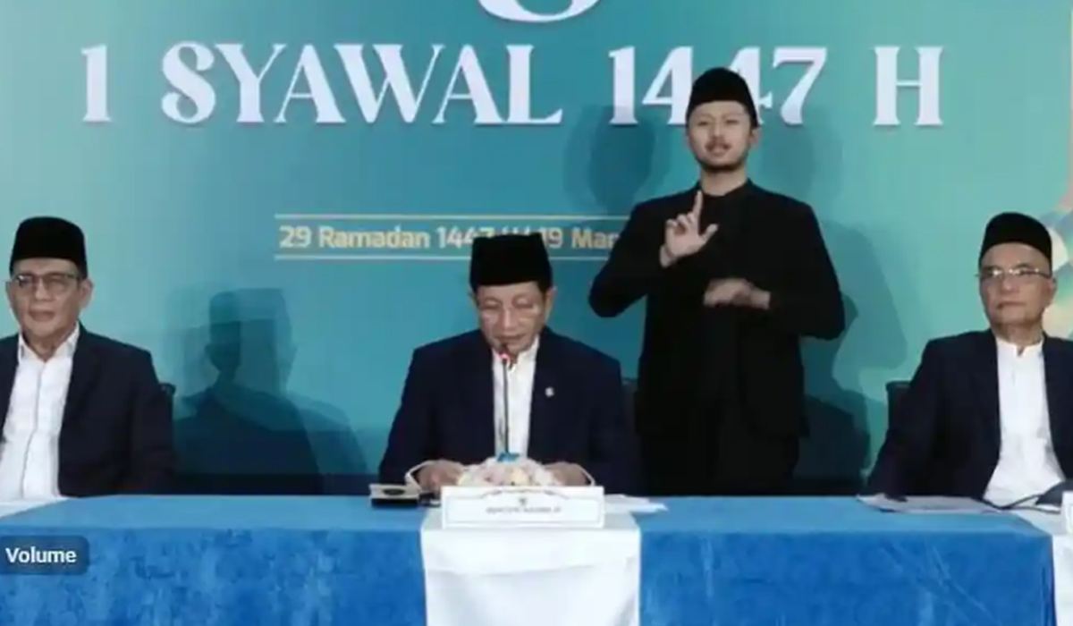 Hasil Sidang Isbat, Pemerintah Tetapkan Idul Fitri 1447 H Jatuh pada Sabtu 21 Maret 2026