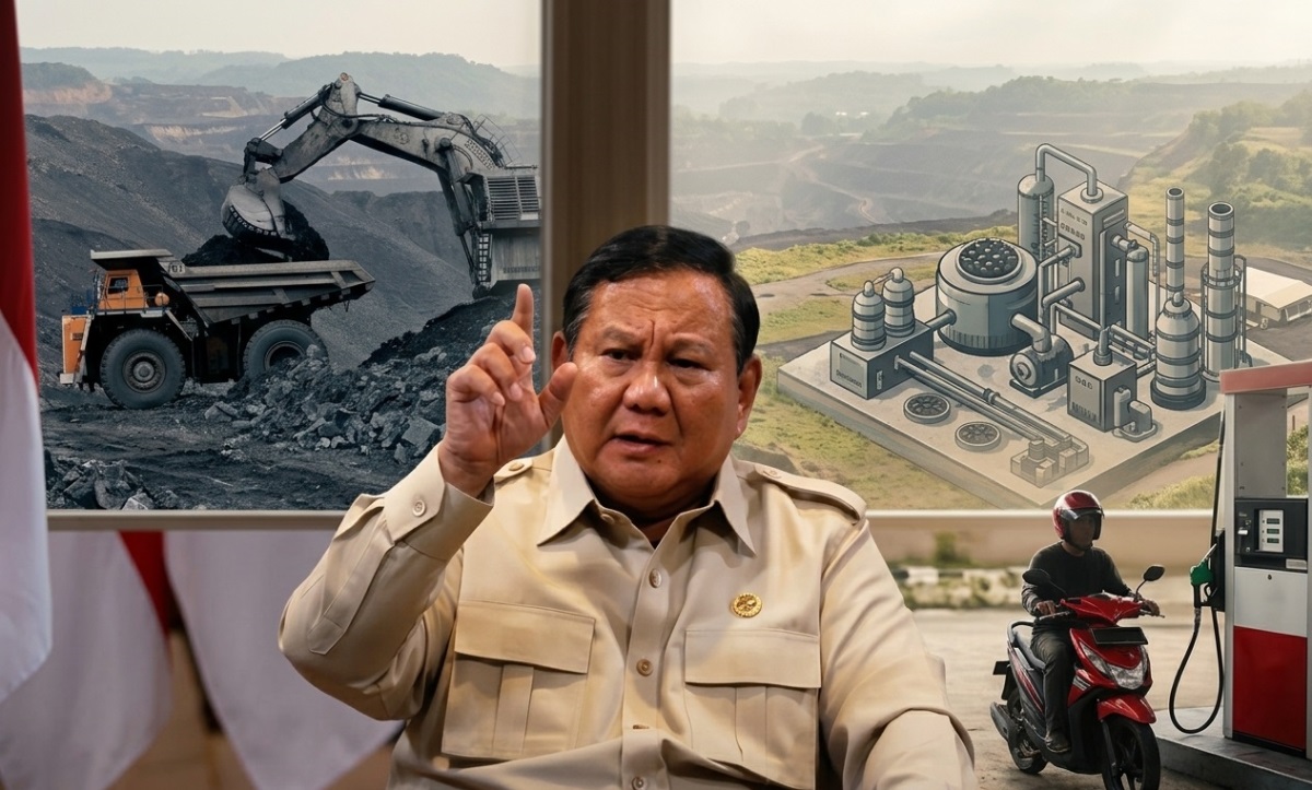 Presiden Prabowo Ingin Ubah Batu Bara Jadi Bensin, Emang Bisa? Ini kata Kementerian ESDM