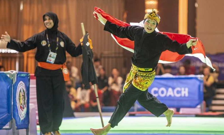 Update Perolehan Mendali SEA Games 2023 Kamboja, Indonesia Kembali Ke posisi 4, Pencak Silat Sumbang 7 Emas