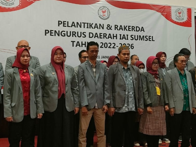 Pelantikan dan Rakerda Pengurus Daerah (PD) Ikatan Apoteker Indonesia Sumsel 2022-2026