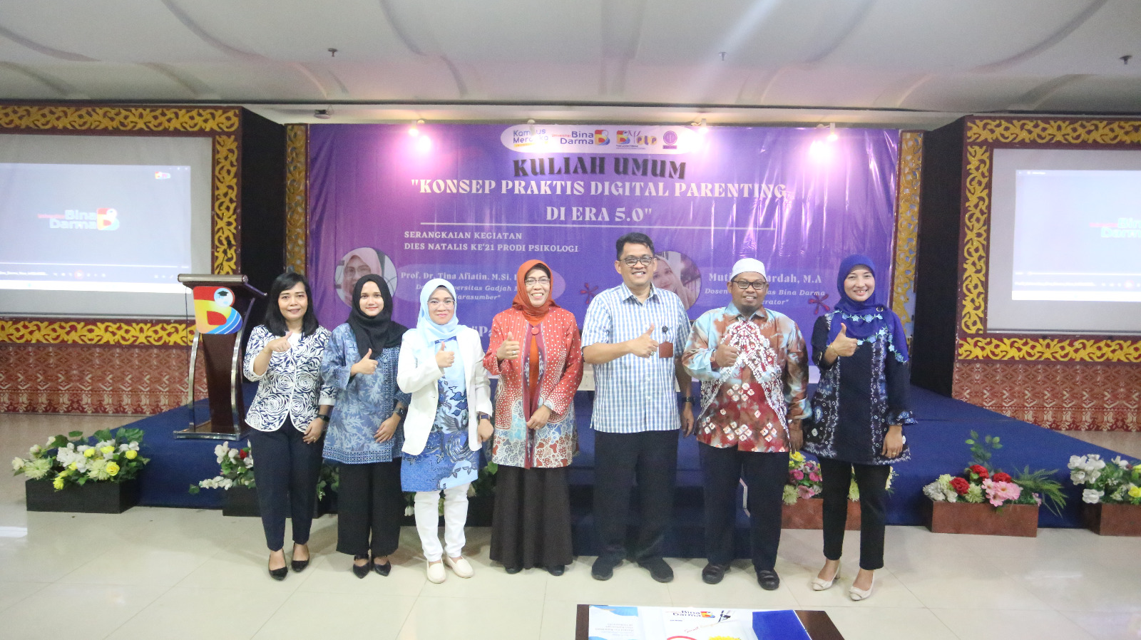 Prodi Psikologi UBD Gelar Visiting Professor dari UGM