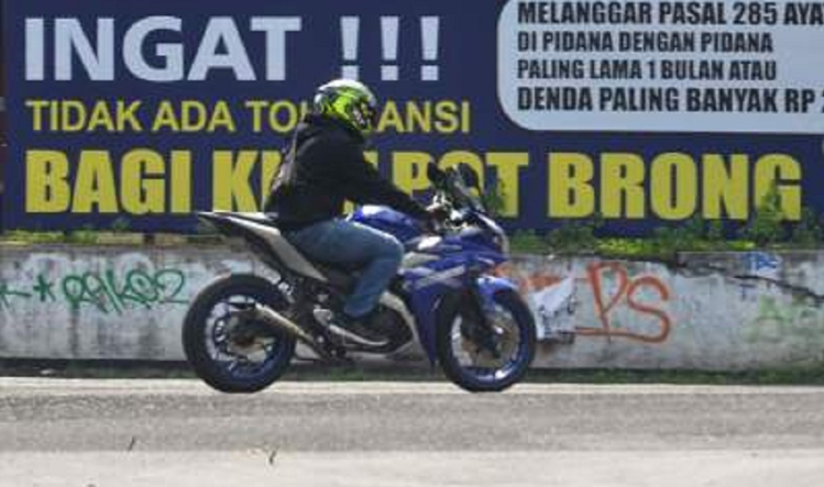 102 Kendaran Berkenalpot Brong Terjaring Razia Polrestabes Palembang 