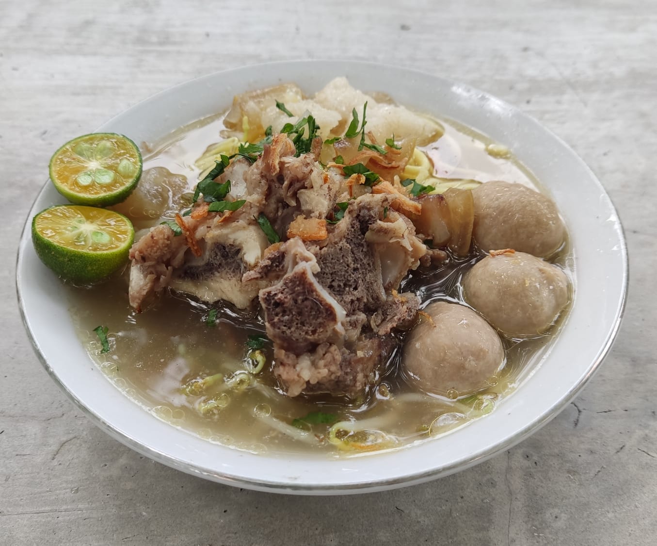 Mie Kocok Khas Bandung di Jati Corner Demang Lebar Daun Palembang, Gurih Bikin Lidah Meleleh