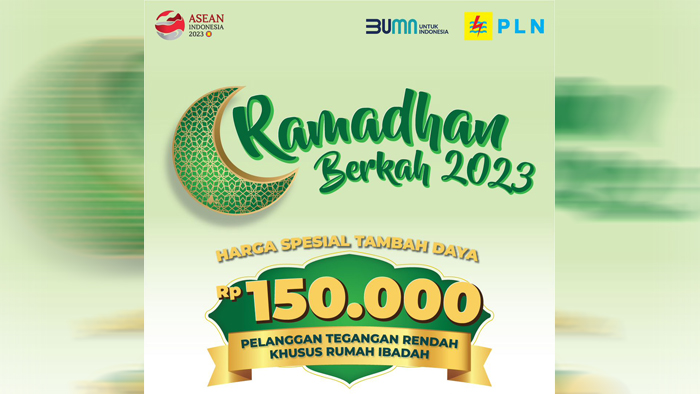 Promo Ramadhan Berkah, PLN Beri Diskon Tambah Daya Rumah Ibadah Hanya 150 Ribu