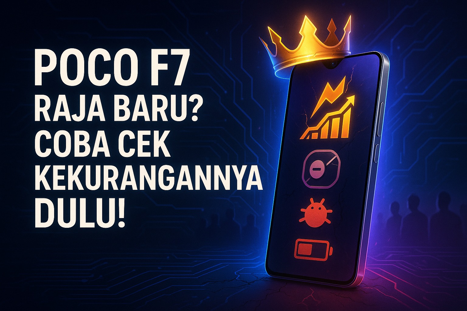 Dibalik Persaingan Ketat Gadget 2025, POCO F7 Klaim Raja Baru di Kelas Mid Range
