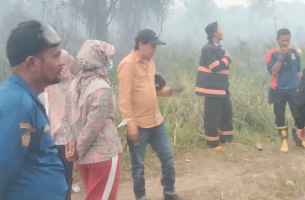 DPRD Palembang Minta Pemkot Segera Atasi Kebakaran Lahan Gambut di Kecamatan Sematang Borang 