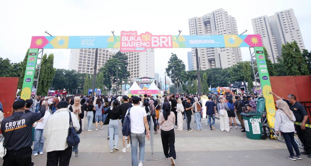 Kapan Lagi Buka Bareng BRI Festival 2025, Ajak Puluhan Ribu Pengunjung Nikmati Beragam Kuliner dan Hiburan