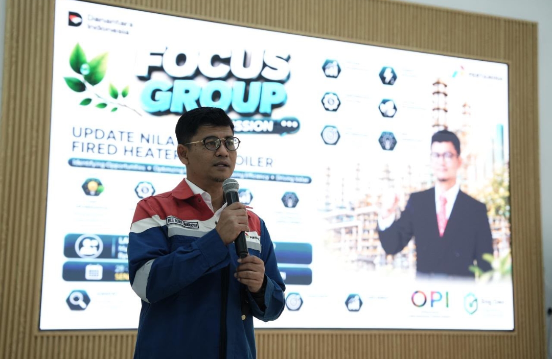 Kilang Plaju Gelar FGD Perbarui Acuan Operasi Fired Heater dan Boiler, Optimalkan Efisiensi Energi