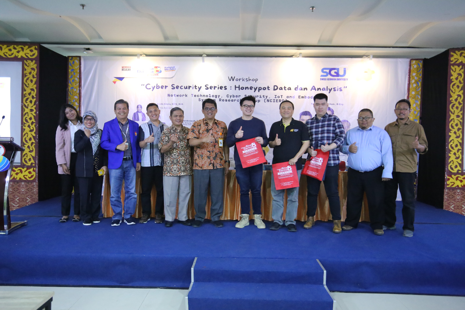 Prodi Teknik Informatika Gelar Workshop Cyber Security Series, Tingkatkan NCIERG Menuju UBD Unggul 2025