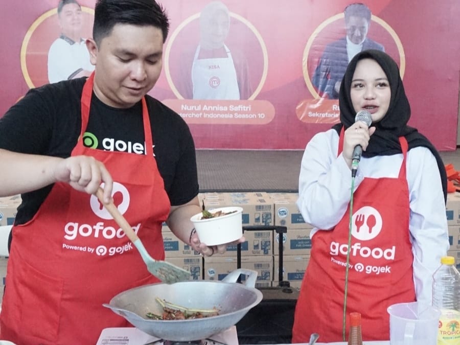 Gojek Undang Nisa Masterchef ke Palembang, Dorong Mode Hemat GoFood Terus Jadi Pilihan Wong Palembang