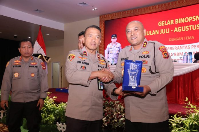 Polres Prabumulih Raih Dua Penghargaan Sekaligus