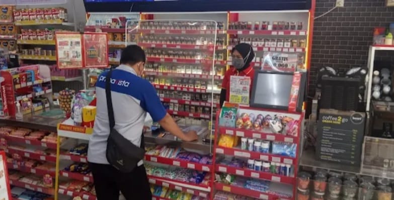 Perampokan Alfamart  24 Jam di Prabumulih,  3 Pria Todongkan Sajam Bawa Kabur Rp30 Juta