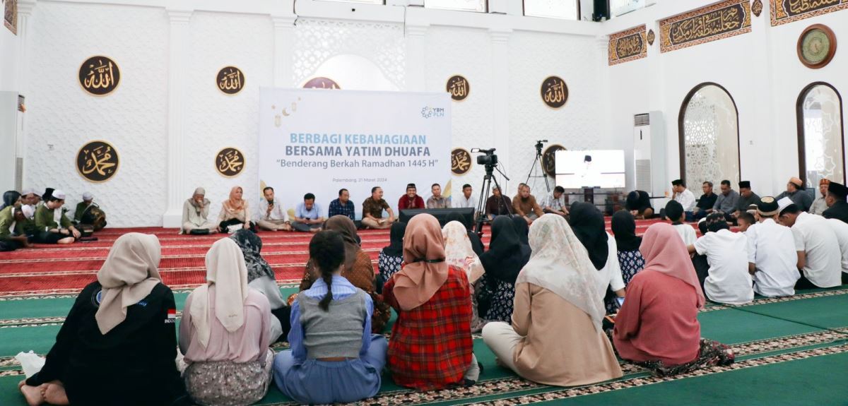 Yayasan Baitul Maal PLN UID S2JB Berbagi Kebahagiaan Bersama Yatim Dhuafa di Bulan Ramadan