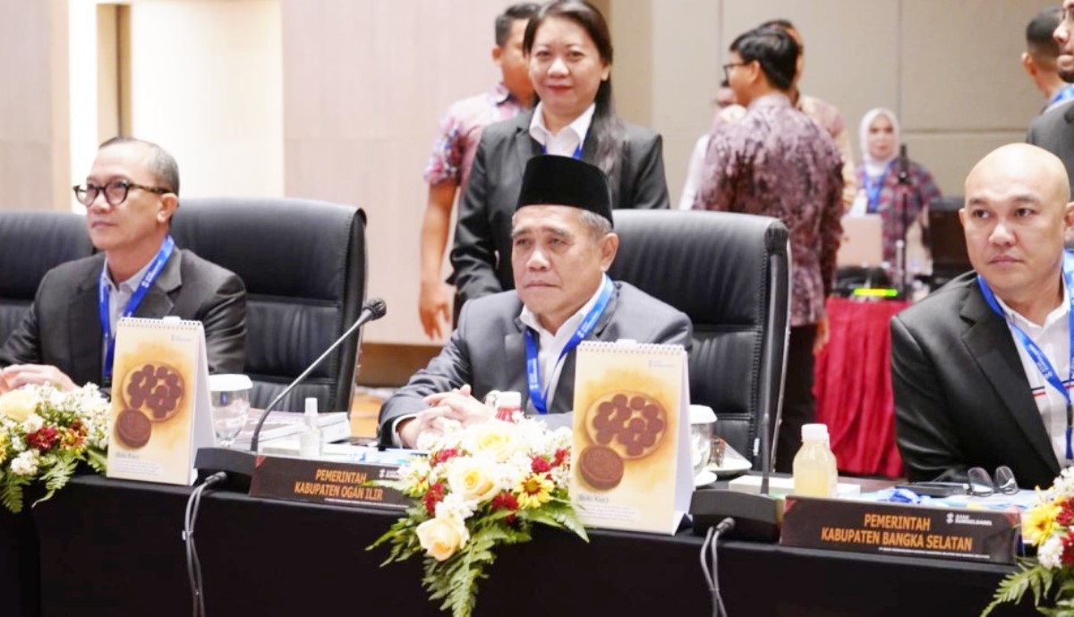  Wakil Bupati Ogan Ilir H Ardani Hadiri RUPST dan RUPSLB Bank Sumsel Babel, Dukung Terus jadi Mitra Andal