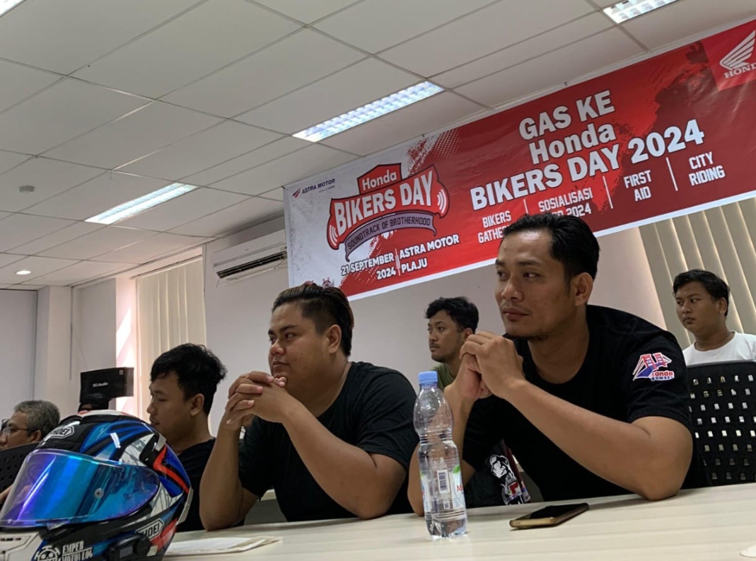 Astra Motor Sumsel Bersama Paguyuban AHMP Persiapan Honda Community Gas Menuju HBD 2024