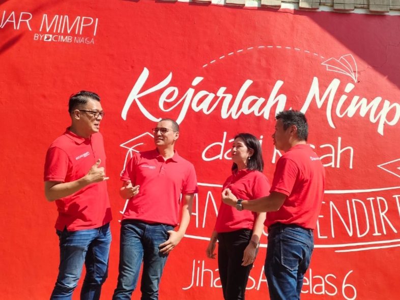 CIMB Niaga Tebar Inspirasi melalui Kejar Mimpi Goes To School di Palembang, Ini Ragam Kegiatannya?